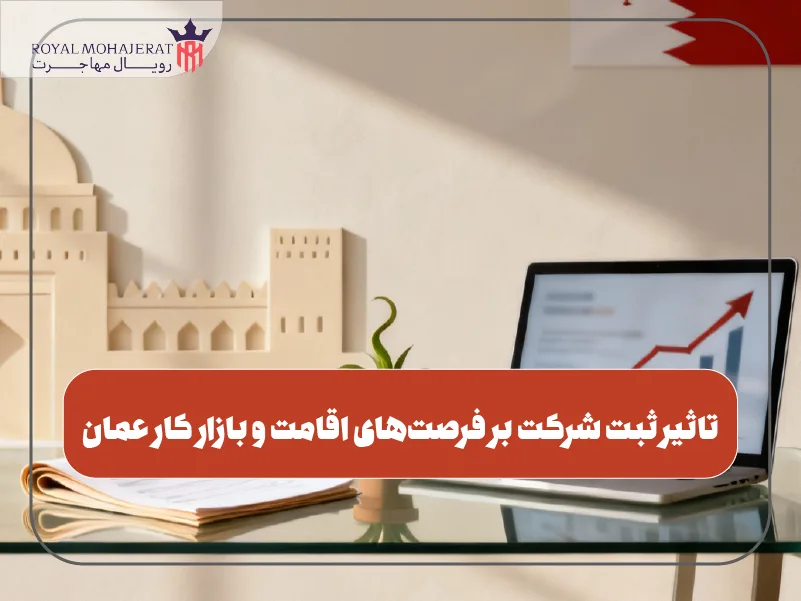 تاثیر ثبت شرکت بر فرصت‌های اقامت و بازار کار عمان