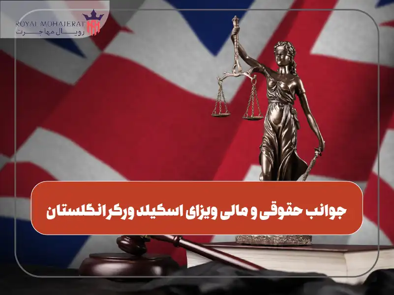 جوانب حقوقی و مالی ویزای اسکیلد ورکر انگلستان