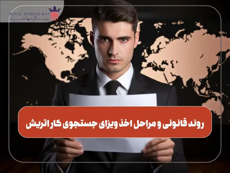 روند قانونی و مراحل اخذ ویزای جستجوی کار اتریش