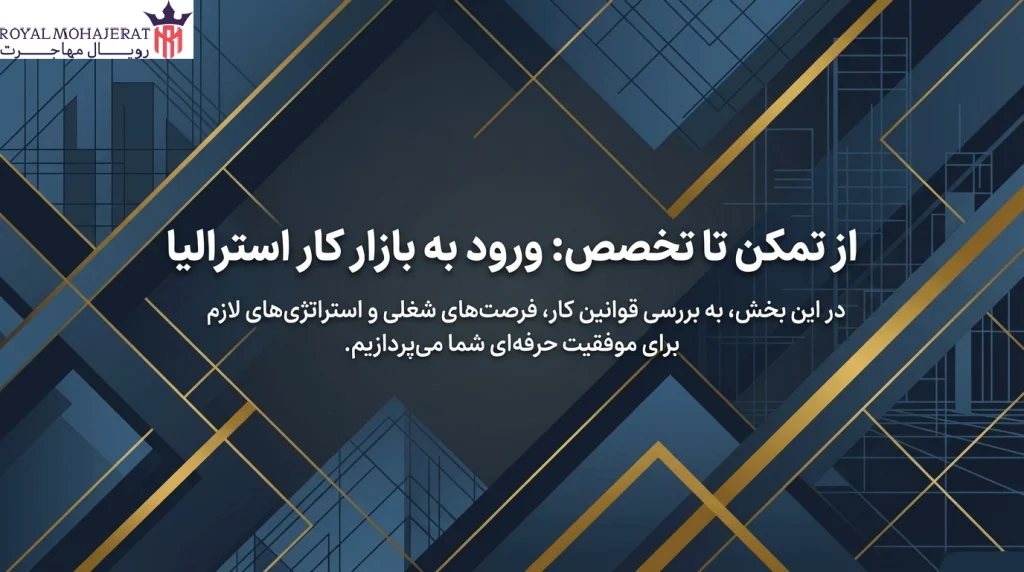 فرصت‌های بازار کار استرالیا برای ایرانیان با ویزای تمکن مالی