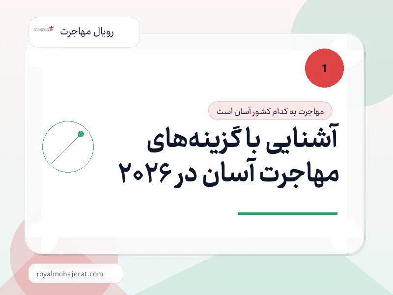 آشنایی با گزینههای مهاجرت آسان در 2026 آشنایی با گزینههای مهاجرت آسان در 2026