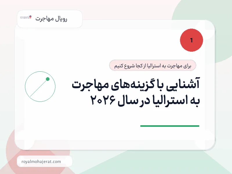 آشنایی با گزینههای مهاجرت به استرالیا در سال 2026 آشنایی با گزینههای مهاجرت به استرالیا در سال 2026