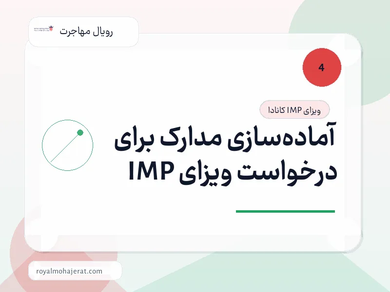آماده‌سازی مدارک برای درخواست ویزای IMP