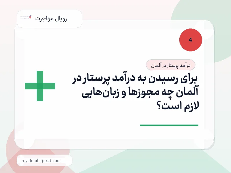 برای رسیدن به درآمد پرستار در آلمان چه مجوزها و زبانهایی لازم است؟ برای رسیدن به درآمد پرستار در آلمان چه مجوزها و زبانهایی لازم است؟