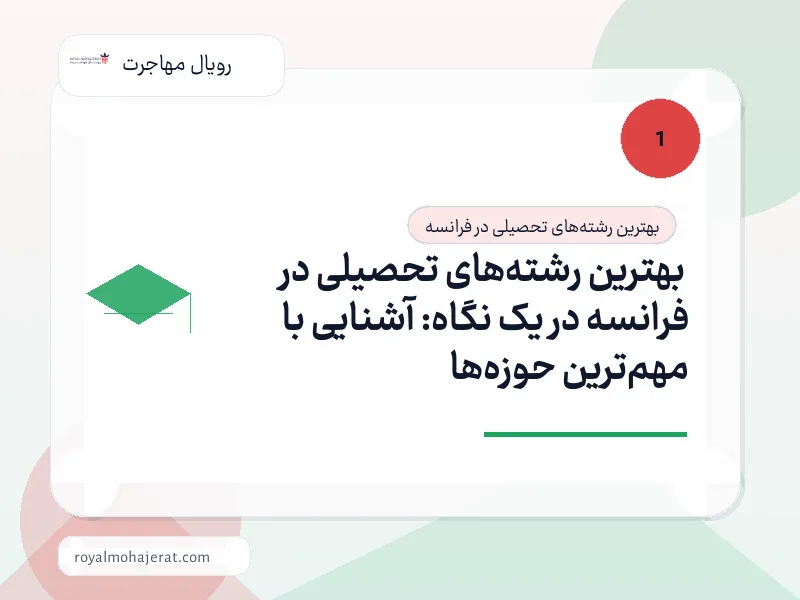 بهترین رشته‌های تحصیلی در فرانسه در یک نگاه: آشنایی با مهم‌ترین حوزه‌ها