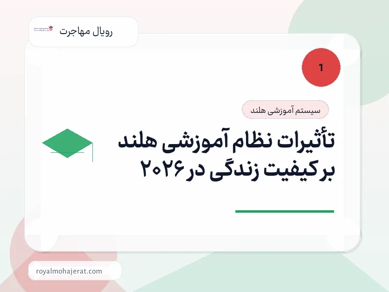تأثیرات نظام آموزشی هلند بر کیفیت زندگی در 2026