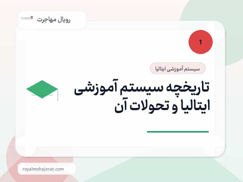 تاریخچه سیستم آموزشی ایتالیا و تحولات آن