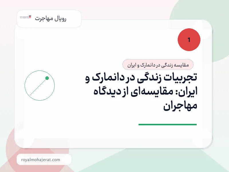 تجربیات زندگی در دانمارک و ایران: مقایسه‌ای از دیدگاه مهاجران