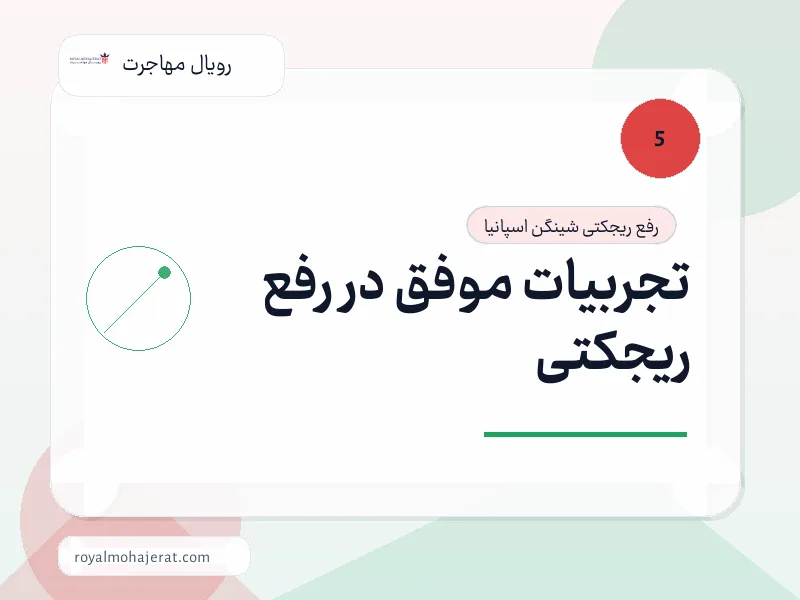 تجربیات موفق در رفع ریجکتی
