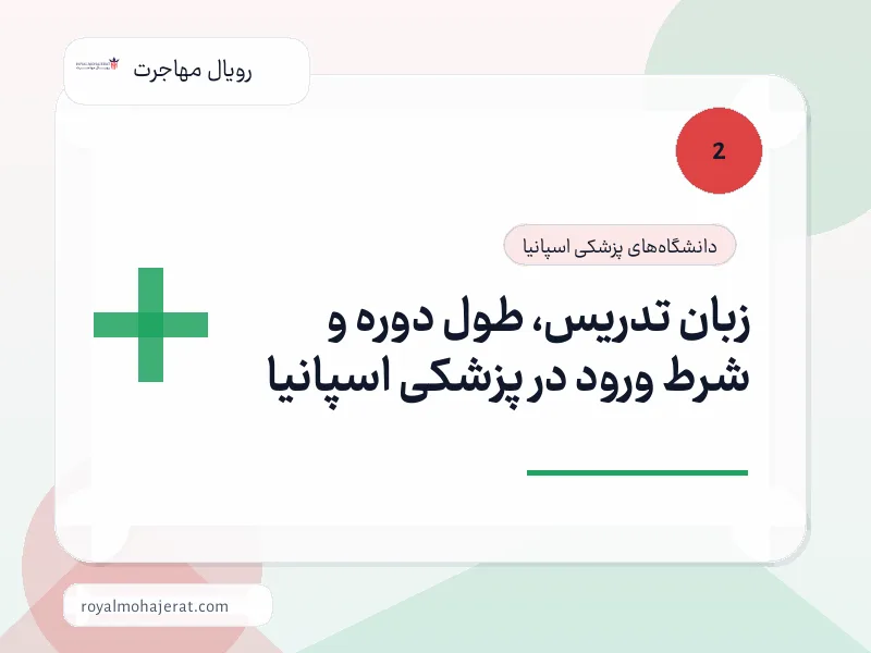 زبان تدریس، طول دوره و شرط ورود در پزشکی اسپانیا