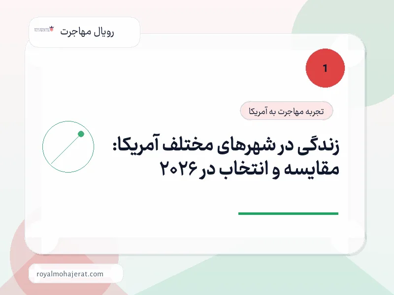 زندگی در شهرهای مختلف آمریکا: مقایسه و انتخاب در 2026