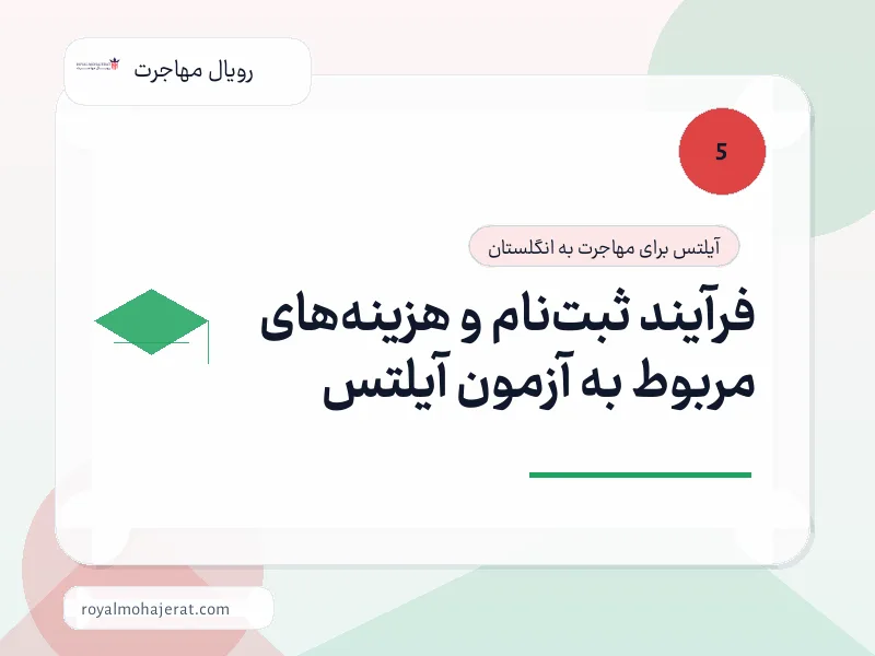 فرآیند ثبت‌نام و هزینه‌های مربوط به آزمون آیلتس