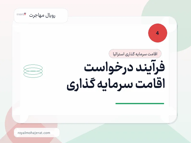 فرآیند درخواست اقامت سرمایه گذاری فرآیند درخواست اقامت سرمایه گذاری