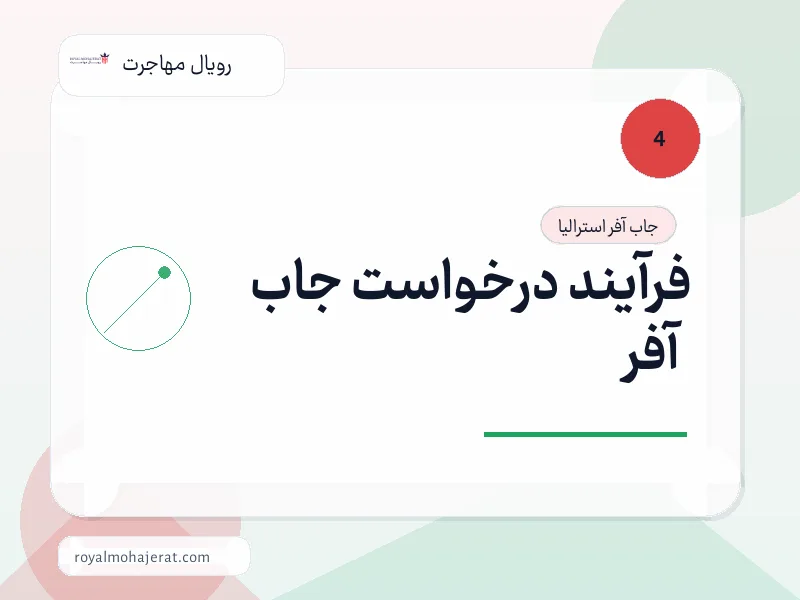 فرآیند درخواست جاب آفر