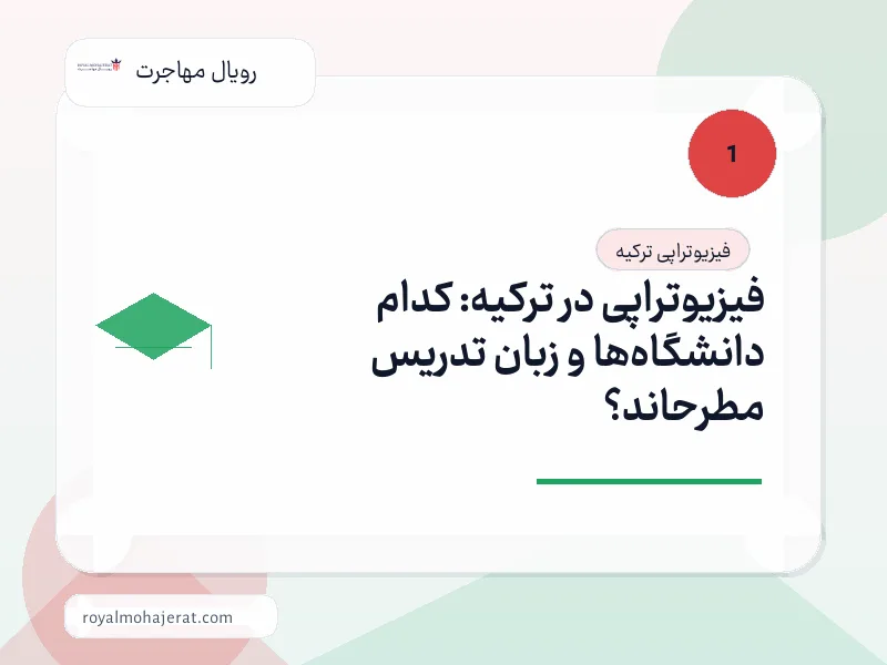 فیزیوتراپی در ترکیه: کدام دانشگاهها و زبان تدریس مطرحاند؟ فیزیوتراپی در ترکیه: کدام دانشگاهها و زبان تدریس مطرحاند؟