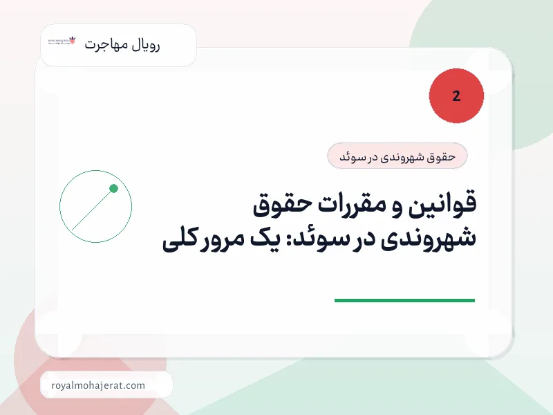 قوانین و مقررات حقوق شهروندی در سوئد: یک مرور کلی قوانین و مقررات حقوق شهروندی در سوئد: یک مرور کلی