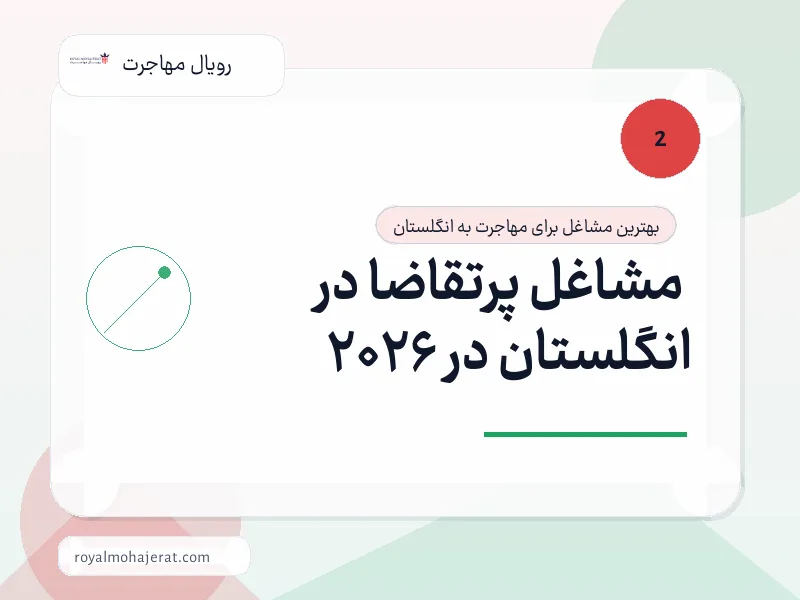 مشاغل پرتقاضا در انگلستان در 2026