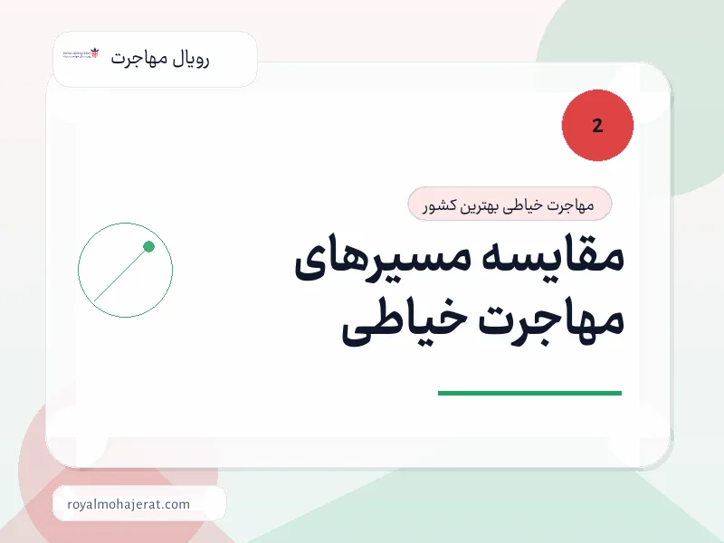 مقایسه مسیرهای مهاجرت خیاطی مقایسه مسیرهای مهاجرت خیاطی