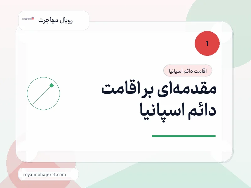 مقدمه‌ای بر اقامت دائم اسپانیا