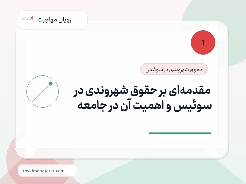 مقدمهای بر حقوق شهروندی در سوئیس و اهمیت آن در جامعه مقدمهای بر حقوق شهروندی در سوئیس و اهمیت آن در جامعه