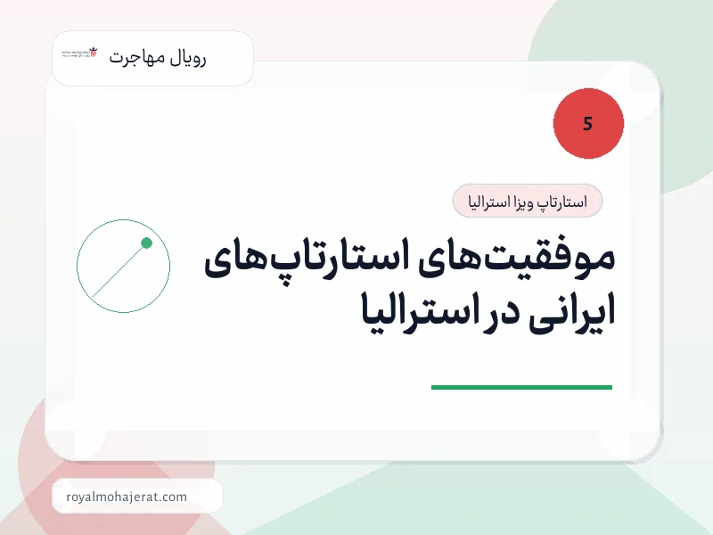موفقیتهای استارتاپهای ایرانی در استرالیا موفقیتهای استارتاپهای ایرانی در استرالیا