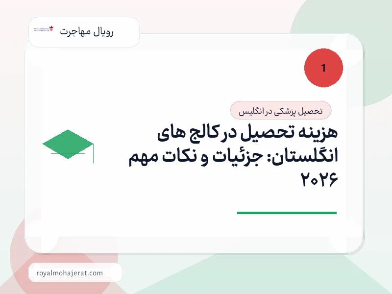 هزینه تحصیل در کالج های انگلستان: جزئیات و نکات مهم 2026