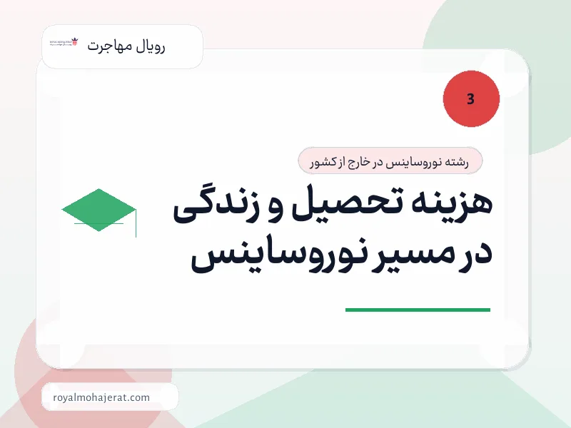 هزینه تحصیل و زندگی در مسیر نوروساینس هزینه تحصیل و زندگی در مسیر نوروساینس