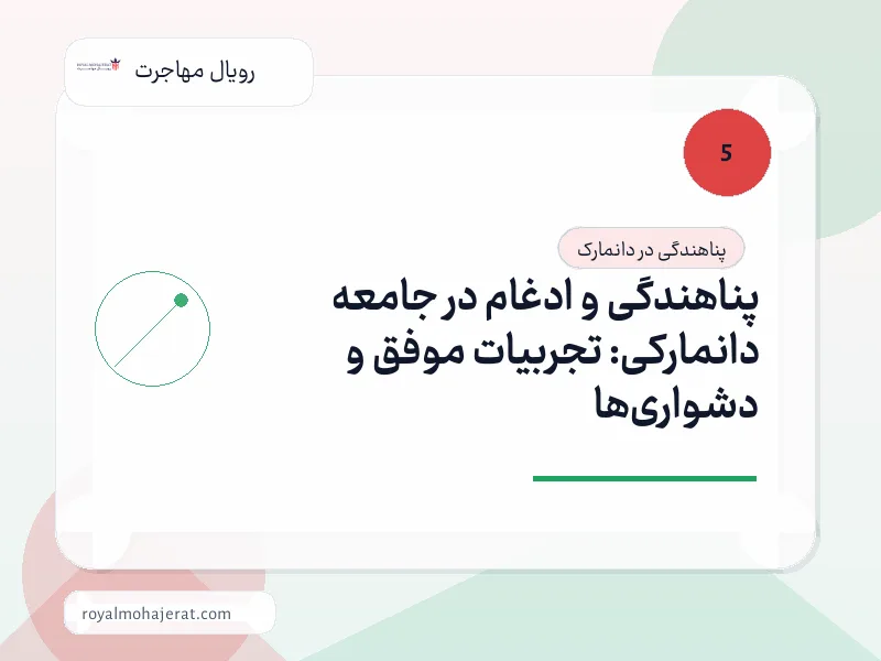 پناهندگی و ادغام در جامعه دانمارکی: تجربیات موفق و دشواریها پناهندگی و ادغام در جامعه دانمارکی: تجربیات موفق و دشواریها