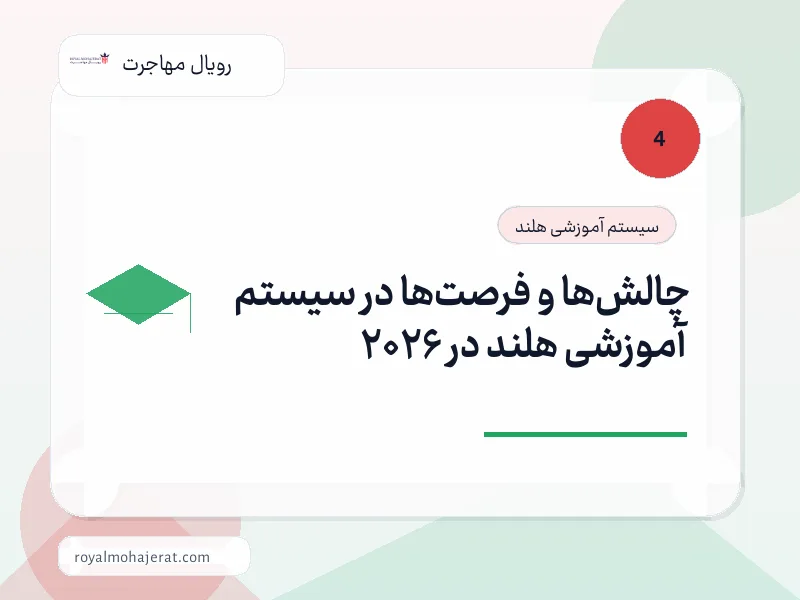 چالش‌ها و فرصت‌ها در سیستم آموزشی هلند در 2026