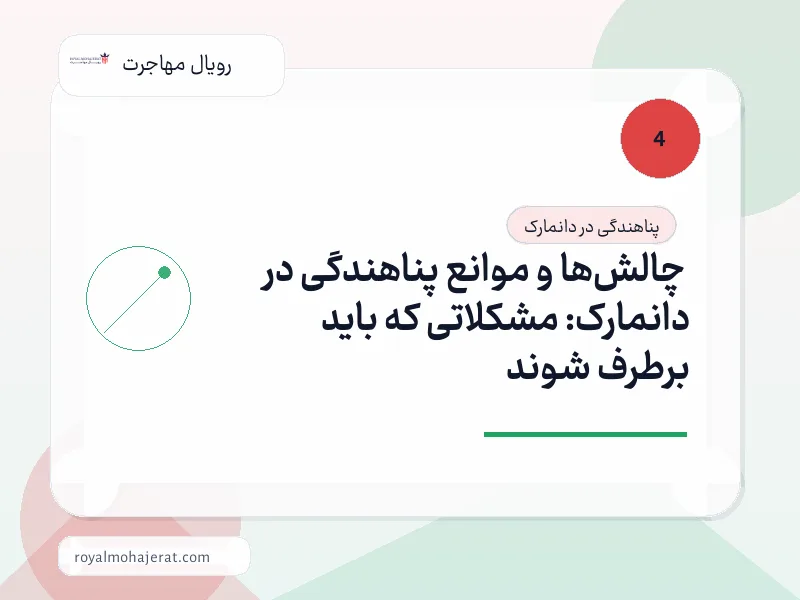 چالشها و موانع پناهندگی در دانمارک: مشکلاتی که باید برطرف شوند چالشها و موانع پناهندگی در دانمارک: مشکلاتی که باید برطرف شوند
