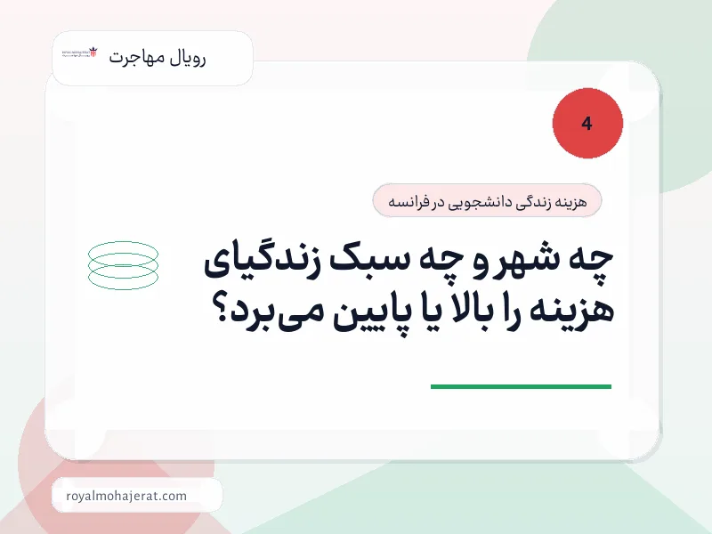 چه شهر و چه سبک زندگیای هزینه را بالا یا پایین میبرد؟ چه شهر و چه سبک زندگیای هزینه را بالا یا پایین میبرد؟