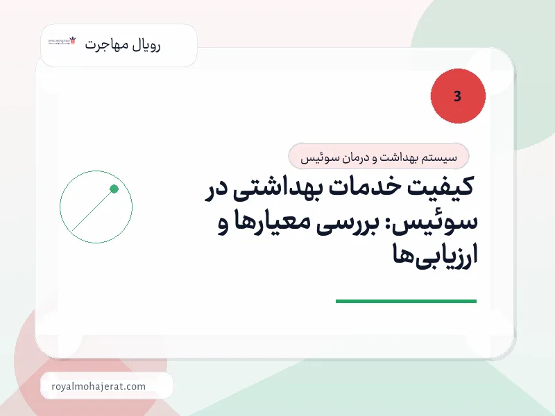 کیفیت خدمات بهداشتی در سوئیس: بررسی معیارها و ارزیابی‌ها